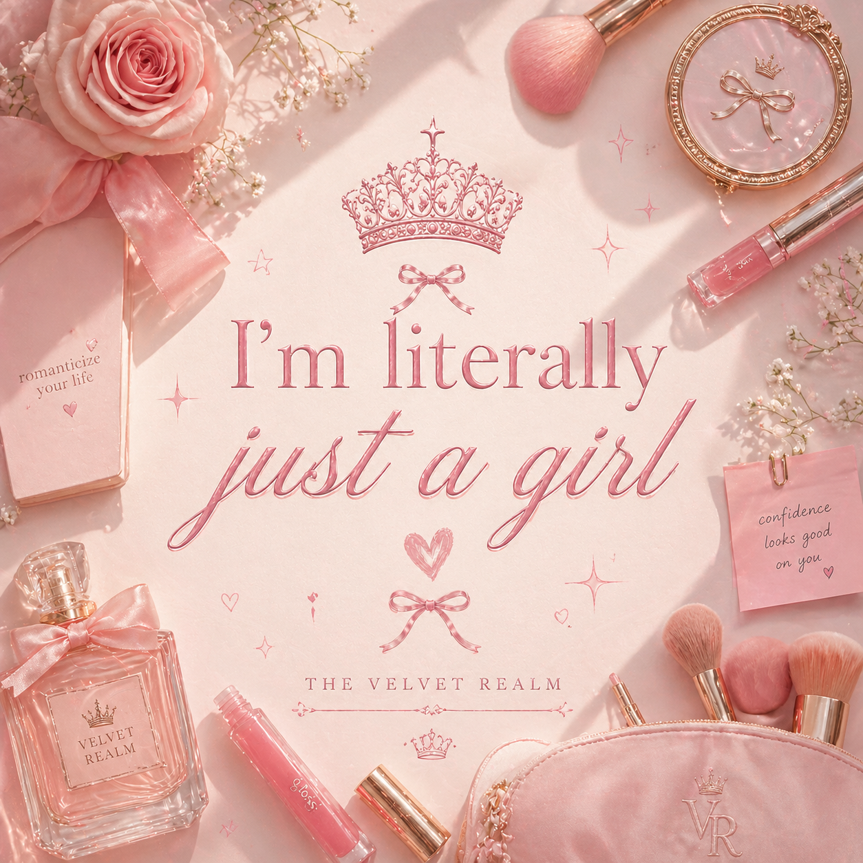 I'M LITERALLY JUST A GIRL.