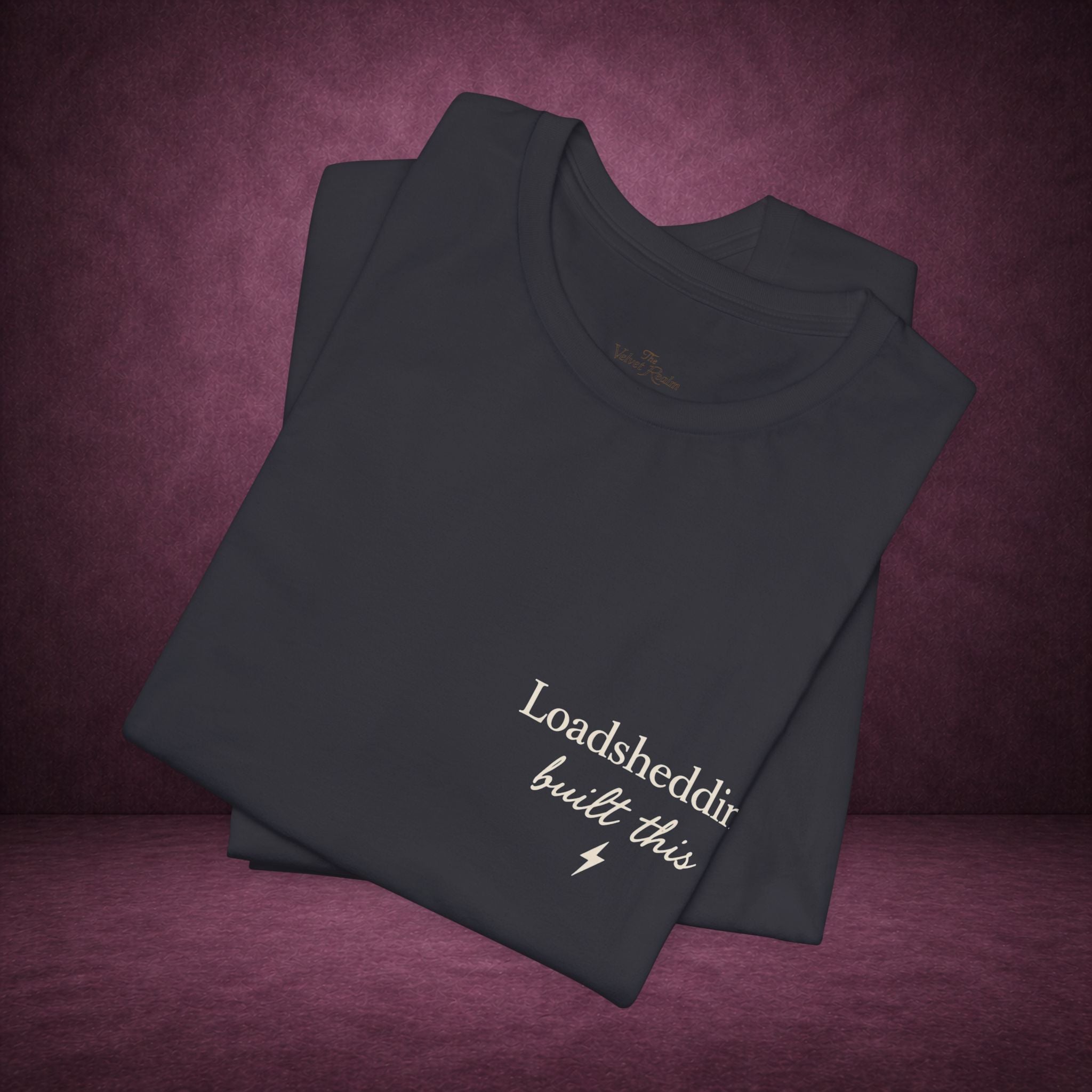 Loadshedding Built This Tee ⚡🖤