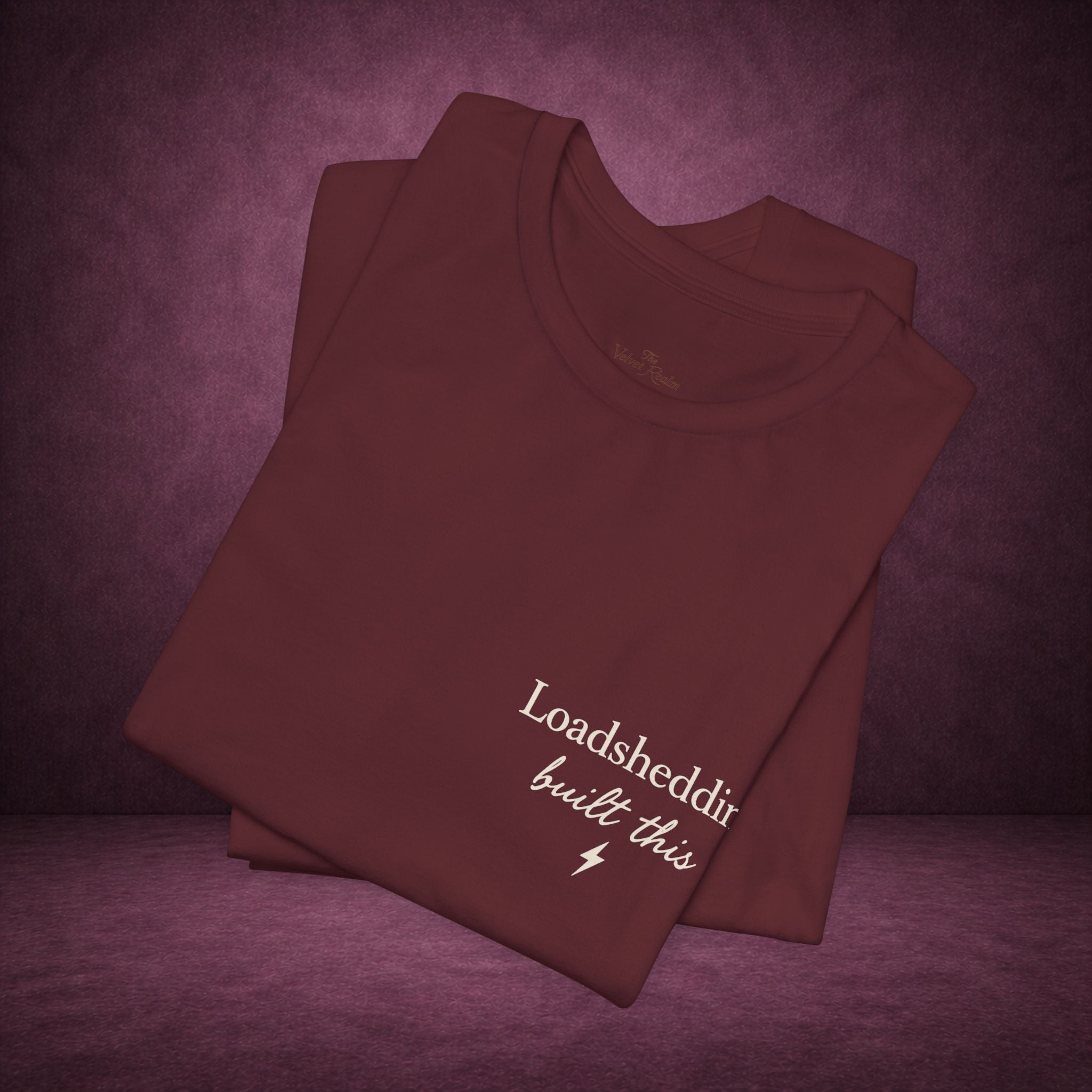 Loadshedding Built This Tee ⚡🖤