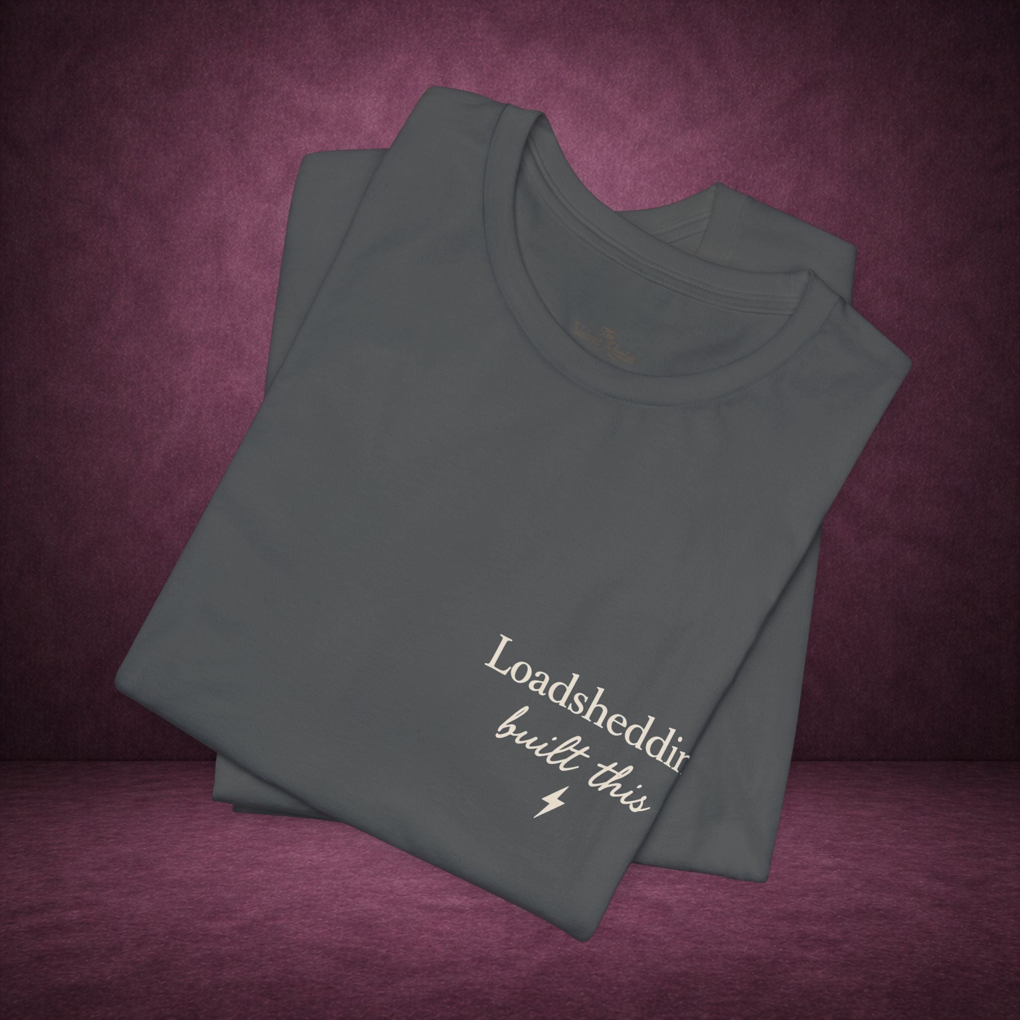 Loadshedding Built This Tee ⚡🖤