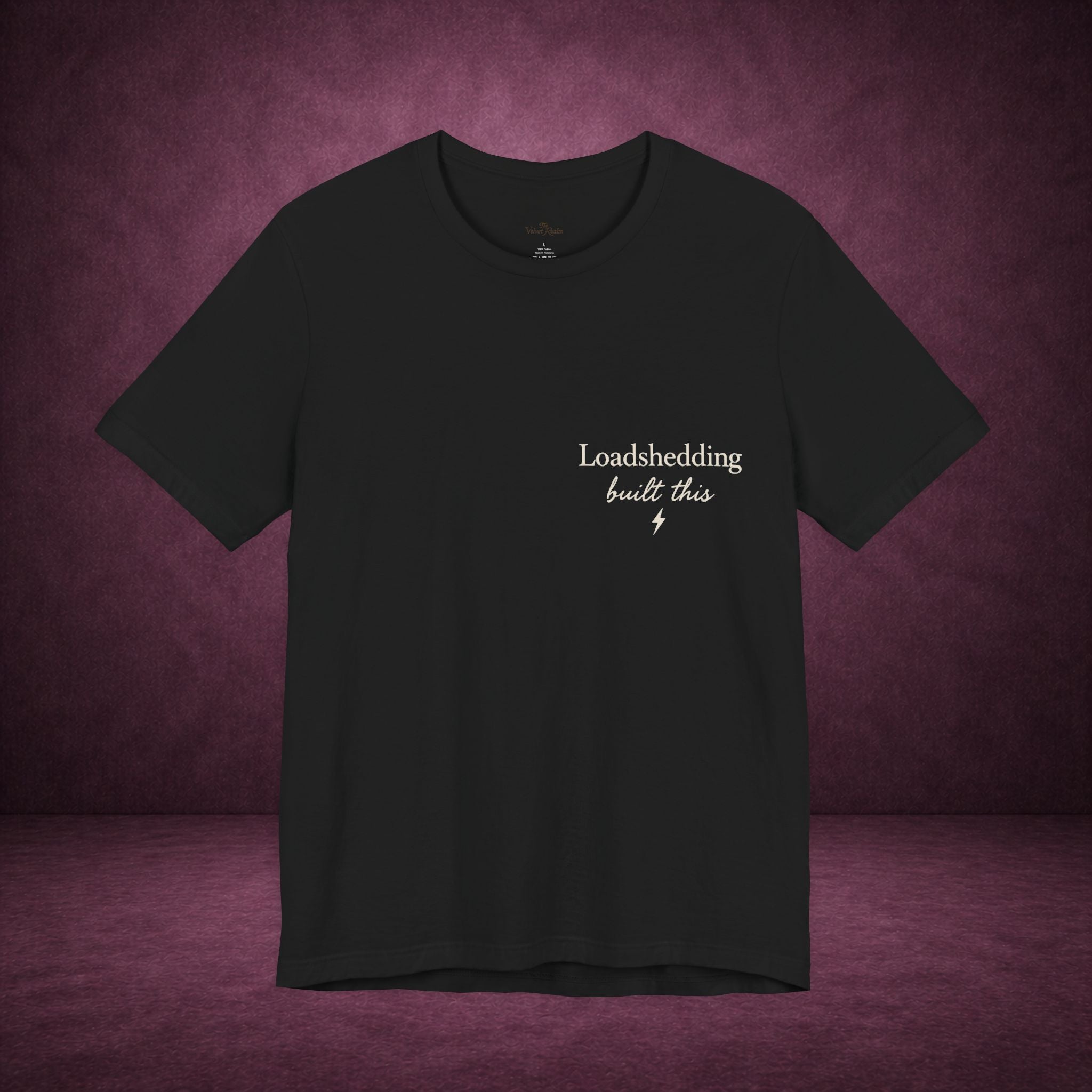 Loadshedding Built This Tee ⚡🖤