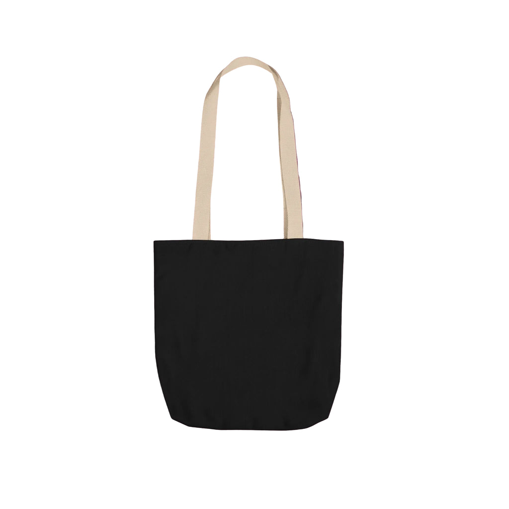 Tote Bag — “I’m Not Delusional, I Just Refuse to Think Small” Vintage Rose Canvas Tote
