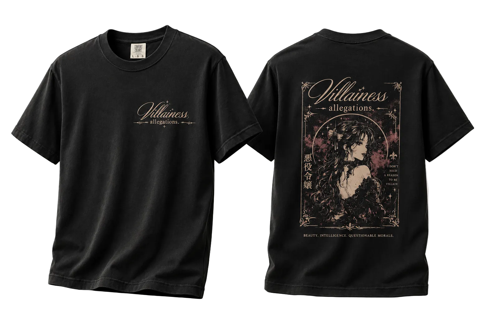 Velvet Vendetta Graphic Tee 🖤