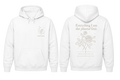 Girlie College Hoodie — 'Everything I Am She Planted First' Floral Rose Graphic Hoodie