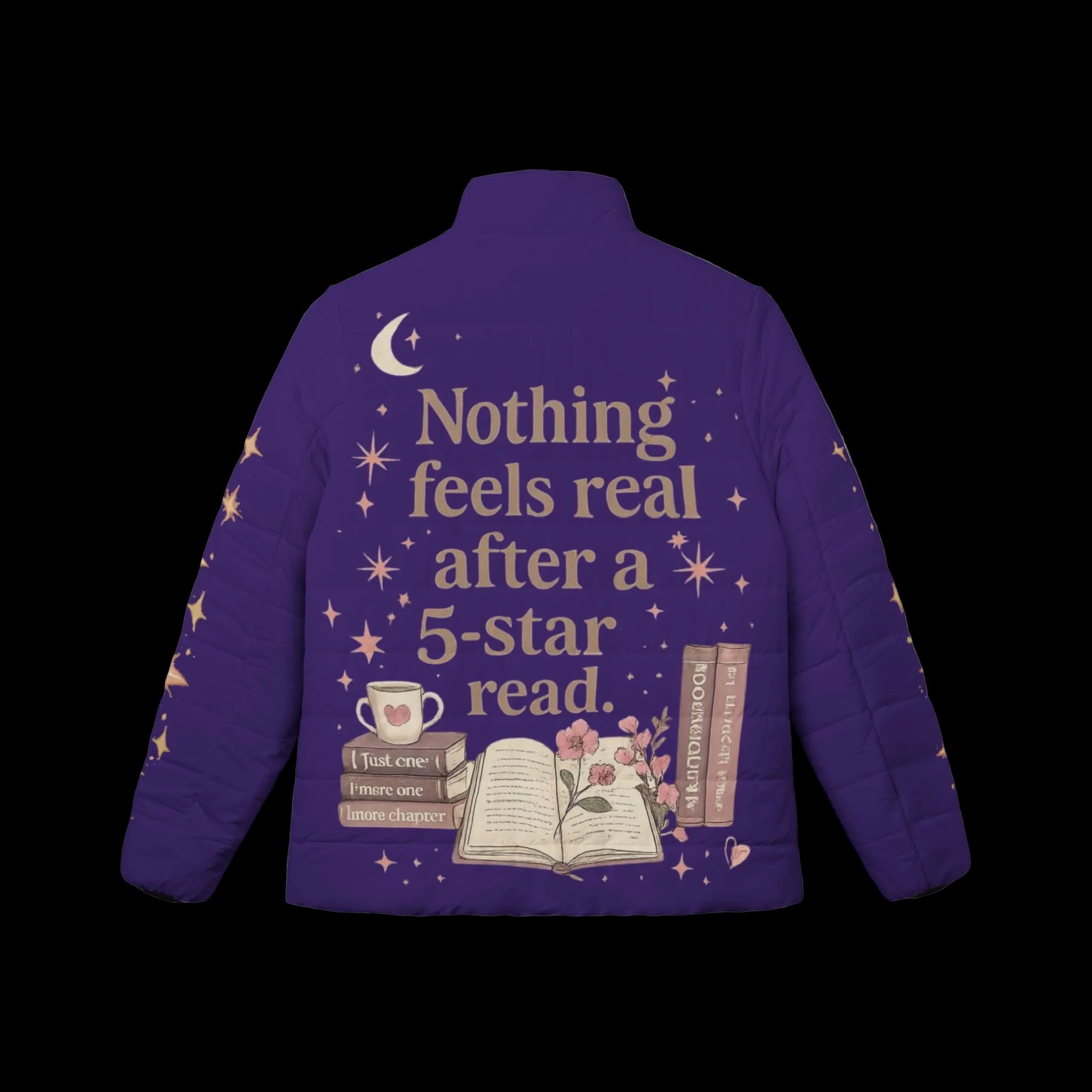 Nothing Feels Real Puffer Jacket ✨📖