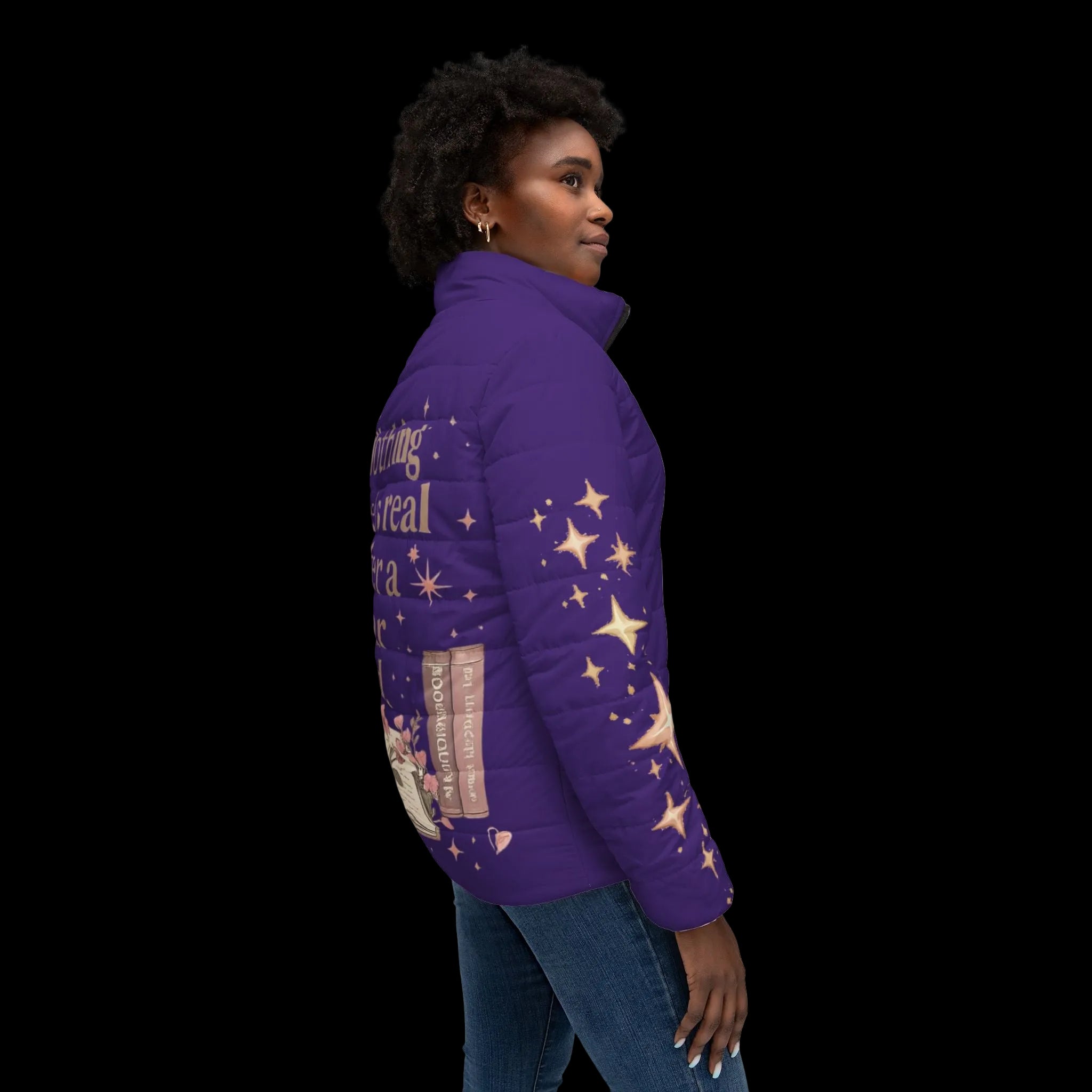 Nothing Feels Real Puffer Jacket ✨📖