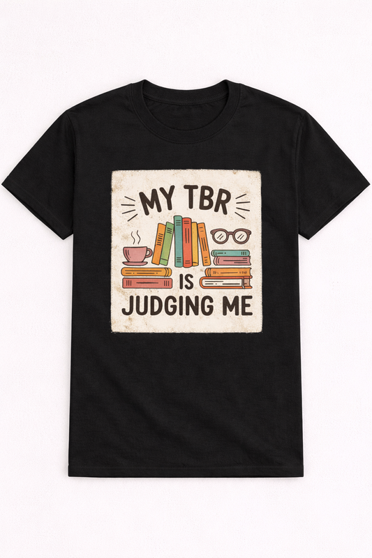 MY TBR IS JUDGING ME – Oversized Bookish Tee