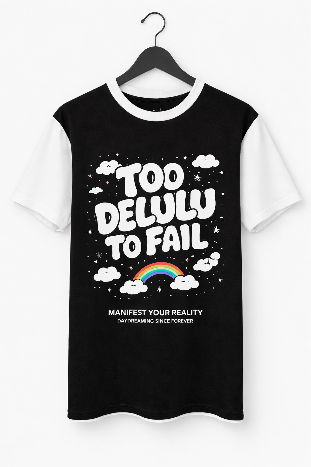 Too Delulu To Fail Tee
Softness with an edge