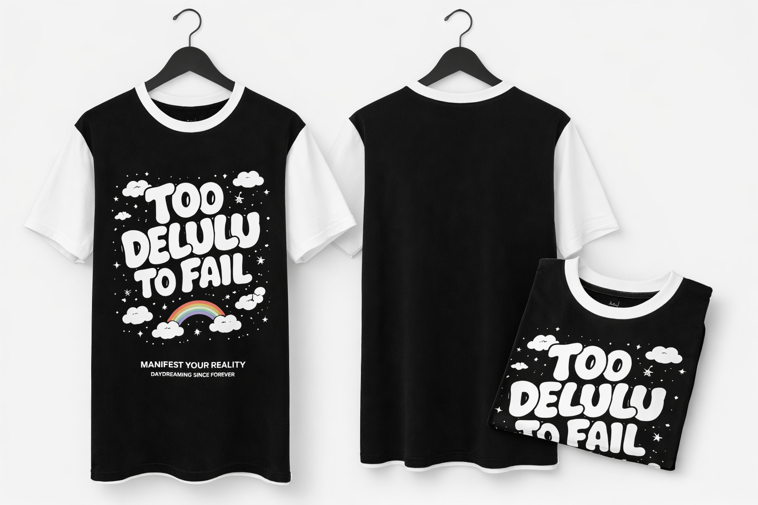 Too Delulu To Fail Tee
Softness with an edge